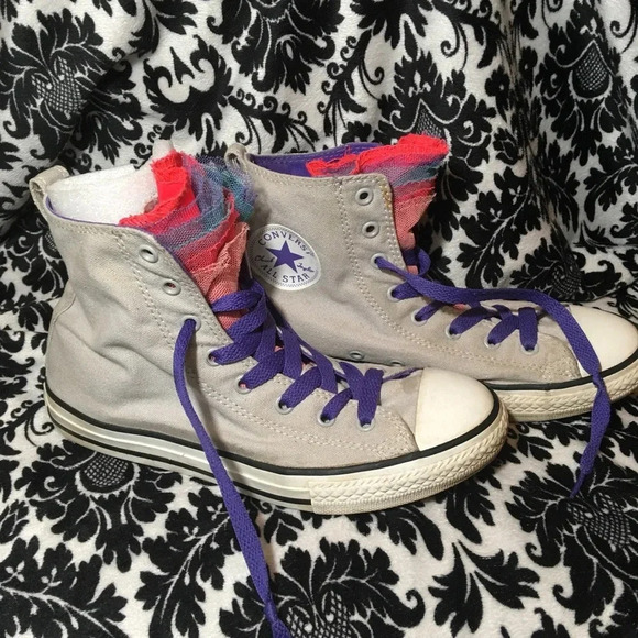 Converse adorable juniors size 5 sneaker - Picture 6 of 8